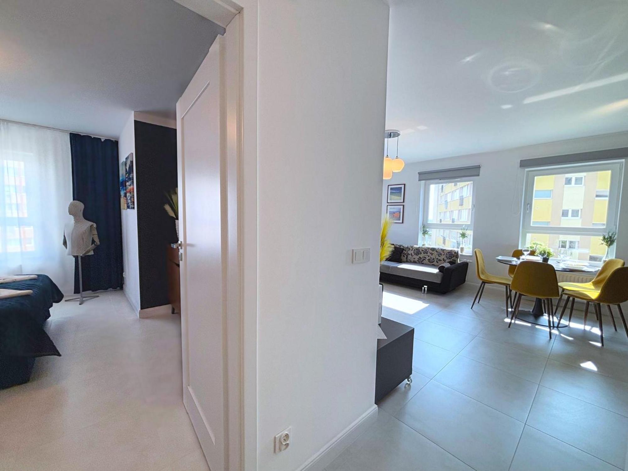 Sun Towers - Apartamenty Bryza - Apartamenty Z Parkingiem Свіноуйсьце Екстер'єр фото
